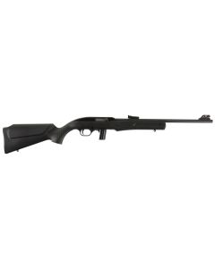 Rossi RS22L1811 RS22Semi-Auto 22 LR Caliber with 10+1 Capacity, 18" Barrel, Blued Metal Finish &amp; Monte Carlo Black Synthetic Stock Right Hand (Full Size)