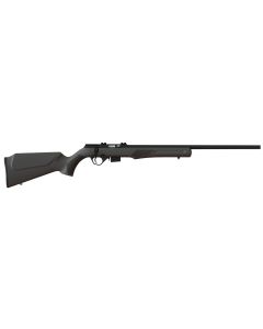 Rossi RB22W2111 RB22Full Size 22 WMR 5+1, 21" Blued Button Rifled Free Floating Steel Barrel, Blued Stainless Steel Receiver, Black Monte Carlo Stock, Right Hand
