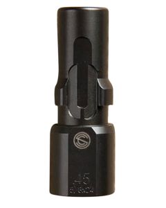 SilencerCo AC2603 3-Lug Muzzle Device 45 ACP 5/8"-24 Threads Black