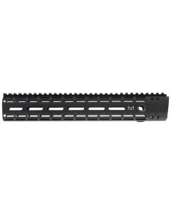 Aero Precision APRA100217C Enhanced Gen2 Handguard 12" M-LOK Style Made of 6061-T6 Aluminum Material with Black Anodized Finish for AR-15, M4