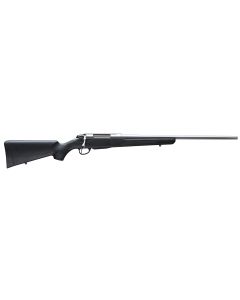 Tikka JRTXB314R8 T3x Lite 22-250 Rem 3+1 22.40" Stainless Steel Barrel, Drilled &amp; Tapped Stainless Steel Receiver, Black Fixed Synthetic Stock