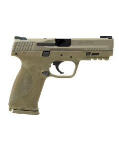 Smith &amp; Wesson LE 11767 M&amp;P 9 M2.0 
9mm Luger Double 4.25" 17+1 FDE Interchangeable Backstrap Grip FDE Polymer Frame FDE Armornite Stainless Steel Slide
