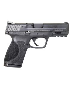 Smith &amp; Wesson LE 12098 M&amp;P 40 M2.0 Compact 40 Smith &amp; Wesson (S&amp;W) Double 4" NTS 13+1 Black Interchangeable Backstrap Grip Black Polymer Frame Black Armornite Stainless Steel Slide
