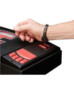 Hornady 98166 Rapid Safe RFID Wrist Band Black Rubber