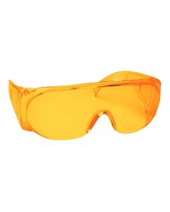Walker's GWPFCSGLAMB Sport Glasses Full Coverage Adult Amber Lens Polycarbonate Amber Frame