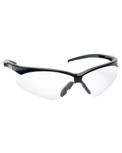 Walker's GWPSGLCLR Sport Glasses Crosshair Adult Clear Lens Polycarbonate Black Frame