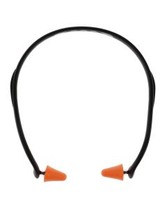 Walker's GWPPLGBND Pro-Tek Ear Plug Band Foam, 25 dB, Behind The Neck Orange/Black Adult