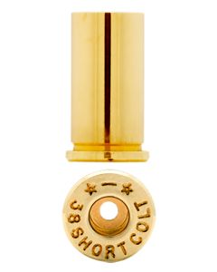 Starline Brass 38SCEUP100 Unprimed Cases38 Short Colt Handgun Brass 100 Per Bag