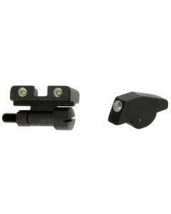 Meprolight USA 227713101 Tru-Dot Sight Set Adjustable Green Tritium/Black Frame Smith &amp; Wesson K/L/N Frames,