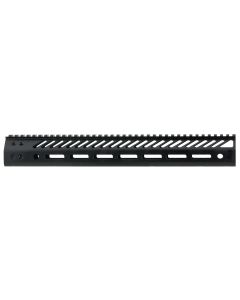 Seekins Precision 0260500015 SP3R M-Lok Hangund 15" Ruger Precision Rifle 6005A-T6 Aluminum Black Hard Coat Anodized