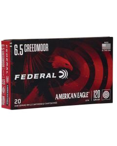 Federal AE65CRD2 American Eagle Rifle 6.5Creedmoor 120gr Open Tip Match 20 Per Box/10 Case