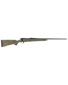 Howa HHS62503 M1500 HS Precision 6.5 Creedmoor 5+1 22" Barrel, Black Metal Finish, Green Black Webbed Fixed HS Precision Stock
