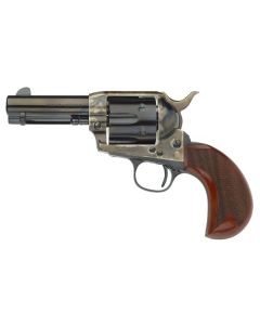 Taylors &amp; Company 555132 1873 Cattleman 357 Mag Caliber with 3.50" Blued Finish Barrel, 6rd Capacity Blued Finish Cylinder, Color Case Hardened Finish Steel Frame &amp; Checkered Birdshead Walnut Grip