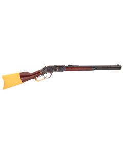 Taylors &amp; Company 550172COM 1873 Comanchero 45 Colt (LC) Caliber with 10+1 Capacity, 20" Blued Barrel, Color Case Hardened Metal Finish &amp; Walnut Straight Stock Right Hand (Full Size)