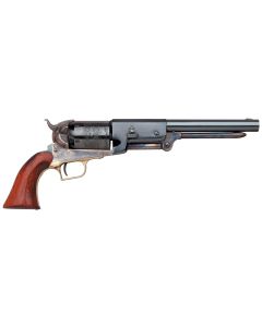 Taylors and Company 550859 1847 Walker Break Open 44 Cal Striker Fire 9" 6rd Color Case Hardened Frame Blued Barrel &amp; Cylinder Walnut Grip