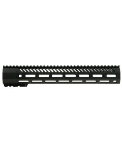 Mission First Tactical TMARFF13MRS Tekko AR Free Float M-Lok Rail System 13.5" 6061 Aluminum Black Hard Coat Anodized