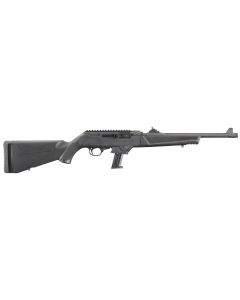 Ruger 19102 PC Carbine9mm Luger 10+1 16.12" Black Fluted Threaded Barrel, Black Hard Coat Anodized Aluminum Receiver w/Picatinny Rail, Black Synthetic Stock, Right Hand