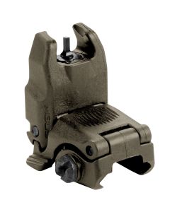 Magpul MAG247-ODG MBUS Sight FrontOlive Drab Green Polymer, Spring-Loaded Flip Up for AR15/ M16
