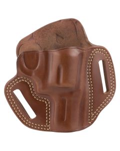 Galco CM102 Combat MasterOWB Tan Leather Belt Slide Fits S&amp;W L Frame Right Hand
