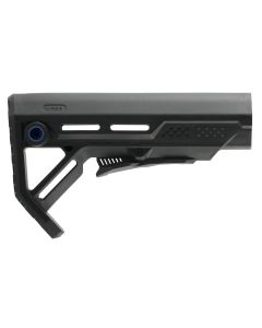Strike STRIKEESMOD1BKBLU MOD1 Mil-Spec Black with Blue Accent Synthetic for AR-15, M16