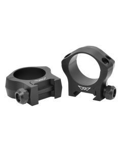 Warne 7213M Scope Rings Mountain Tech Matte Black 30mm Low 0 MOA