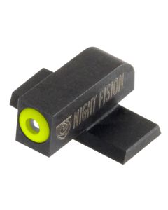 Night Fision SPR225001YGX Tritium Front Sight for SpringfieldGreen Tritium Yellow Outline Front Sight XD/XD(M)/XD Mod.2