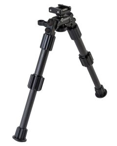 Caldwell 1081952 Accumax Premium Pic Rail Bipod 6-9" Black Carbon Fiber