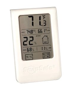 SnapSafe 75909 Gun Safe Hygrometer Gray AAA