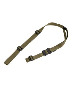 Magpul MAG513RGR MS1 Sling Ranger Green Nylon 48"-60" OAL Adjustable Two-Point Rifle