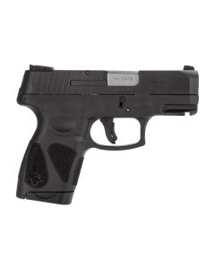 Taurus 1G2S931 G2SCompact Frame 9mm Luger 7+1 3.26" Matte Stainless Steel Barrel, Matte Black Serrated Alloy Steel Slide, Black Polymer Frame w/Picatinny Rail &amp; Polymer Grip, Right Hand