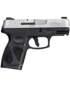 Taurus 1G2S939 G2SCompact Frame 9mm Luger 7+1 3.20" Matte Stainless Steel Barrel, Matte Serrated Stainless Steel Slide, Black Polymer Frame w/Picatinny Rail &amp; Polymer Grip, Right Hand