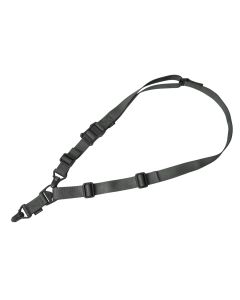 Magpul MAG514GRY MS3 Gen2 Sling Gray Nylon 48"-60" OAL Adjustable One-Two Point Rifle