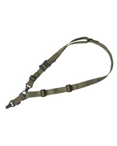 Magpul MAG514RGR MS3 Gen2 Sling Ranger Green Nylon 48"-60" OAL Adjustable One-Two Point Rifle