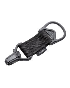 Magpul MAG516-BLK MS1/MS3 Sling Adapter made of Steel with Black Melonite Finish, Polymer Hardware, Nylon 1.25" Webbing &amp; Two to One-Point Design for AR-15, M4 &amp; M16
