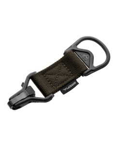Magpul MAG516-RGR MS1/MS3 Sling Adapter made of Steel with Ranger Green Melonite Finish, Polymer Hardware, Nylon 1.25" Webbing &amp; Two to One-Point Design for AR-15, M4 &amp; M16