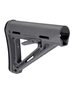 Magpul MAG400-GRY MOE Carbine Stock Stealth Gray Synthetic for AR-15, M16, M4 with Mil-Spec Tube (Tube Not Included)