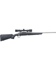 Savage Arms 57289 Axis XP 6.5 Creedmoor 4+1 22", Matte Stainless Barrel/Rec, Black Synthetic Stock, Includes Weaver 3-9x40mm Scope