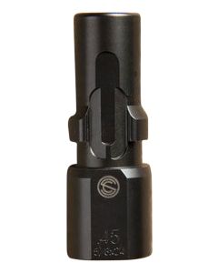 SilencerCo AC2605 3-Lug Muzzle Device Black with .578"x28 Threads for 45 ACP