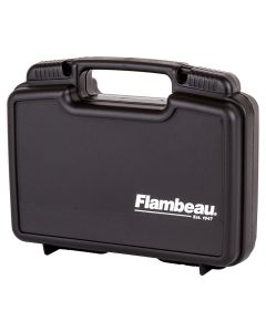 Flambeau 6445SC Safe Shot Pistol Pack Case Black Polymer Holds Handgun