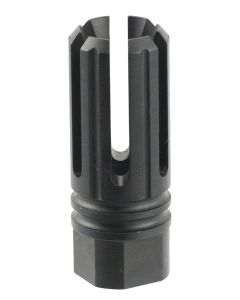 TacFire MZ10053BN 6 Prong Flash Hider Black Nitride Steel with 5/8"-24 tpi Threads, 2.22" OAL &amp; 0.87" Diameter for 308 Win AR-10