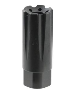 TacFire MZ10209MM Linear Compensator Black Nitride Steel with 1/2"-36 tpi Threads, 2.26" OAL, 0.87" Diameter &amp; Forward Style for 9mm Luger AR-Platform
