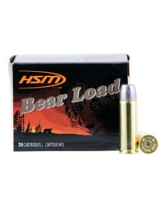 HSM 454C4N20 Bear Load454 Casull 325 gr Wide Flat Nose 20 Per Box/ 20 Case