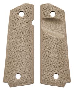 Magpul MAG544-FDE MOE Grip Panels Aggressive TSP Texture Flat Dark Earth Polymer for 1911 (Full Size)
