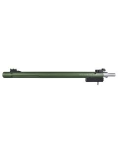 Tactical Solutions 1022TDMOD X-Ring Barrel 22 LR 16.50" OD Green Matte Finish Aluminum Material Bull with Fluting, Threading &amp; Sights for Ruger 10/22 Takedown
