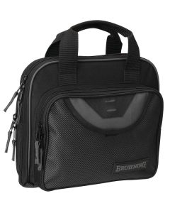 Browning 12902099 Crossfire Double Black/Gray 600D Polyester Holds 2 Handguns