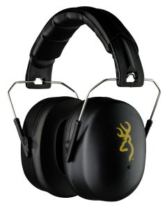 Browning 12699 HDRPlastic with Foam 37 dB Over the Head Black Adult