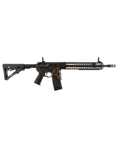 Spikes STR5610M2R Spartan Rifle5.56x45mm NATO 16" No Magazine Bronze Cerakote Black 6 Position Magpul CTR Stock