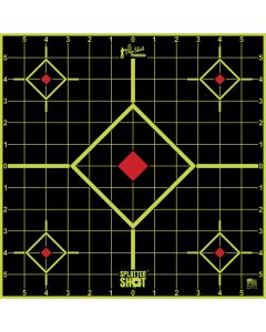 Pro-Shot 12SIGREEN5PK SplatterShot Sight-In Self-Adhesive Paper Black/Green 12" 5-Diamond 5 Pack