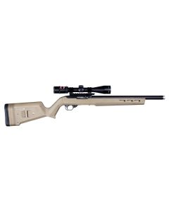 Magpul MAG548-FDE Hunter X-22 Stock Fixed Adjustable Comb Flat Dark Earth Synthetic for Ruger 10/22