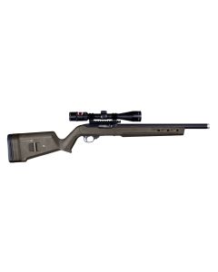 Magpul MAG548-ODG Hunter X-22 Stock Fixed Adjustable Comb OD Green Synthetic for Ruger 10/22
